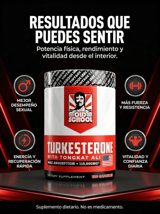 Turkesterona 120 Cap Old School