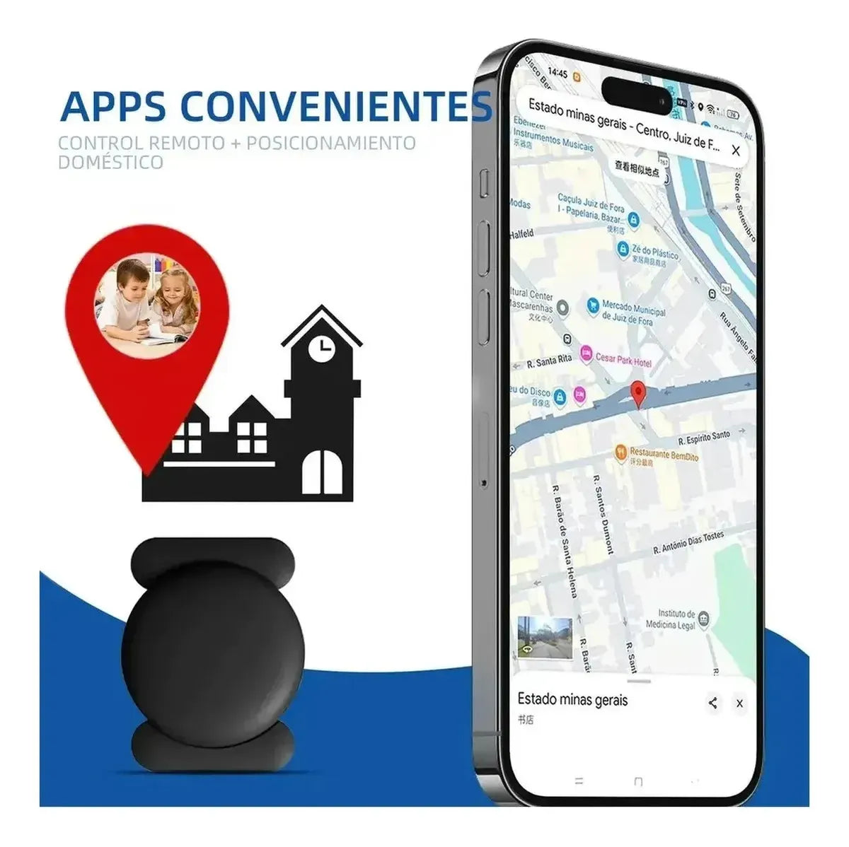 Mini GPS Tracker: Pequeño en tamaño, gigante en seguridad.
